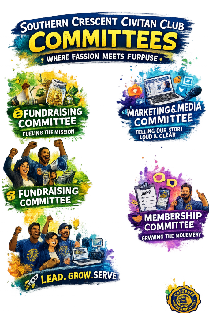 image for the Southern Crescent Civitan Club Choose a Committee webpage
